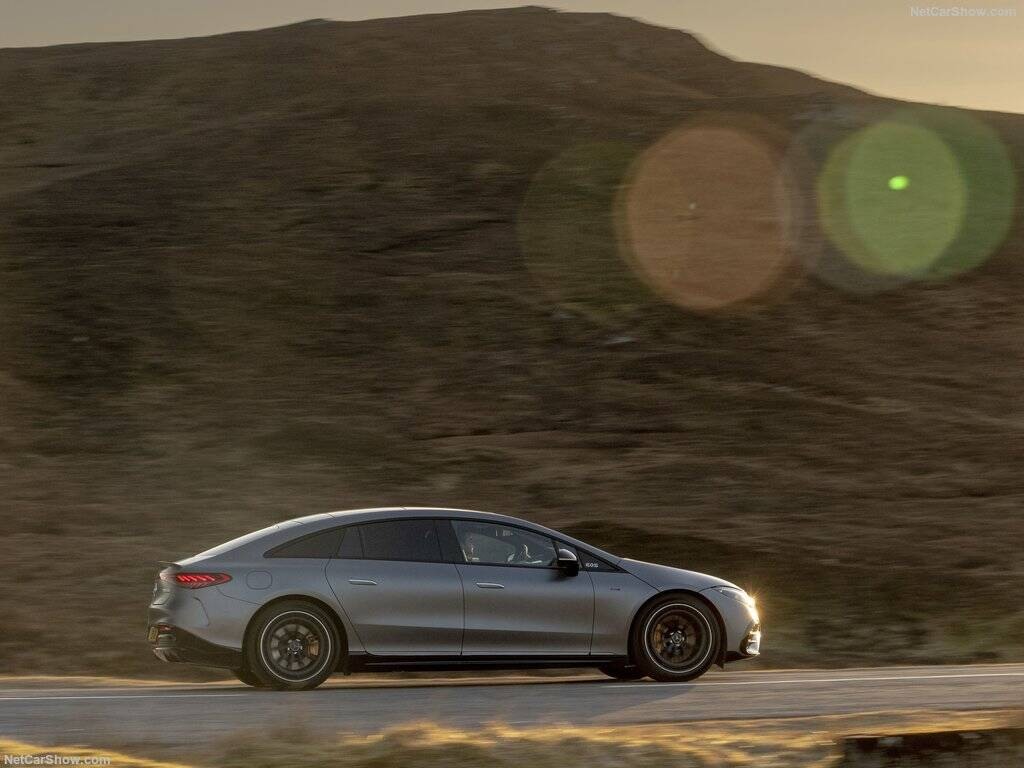 Mercedes-Benz EQS AMG. Foto: Divulgação