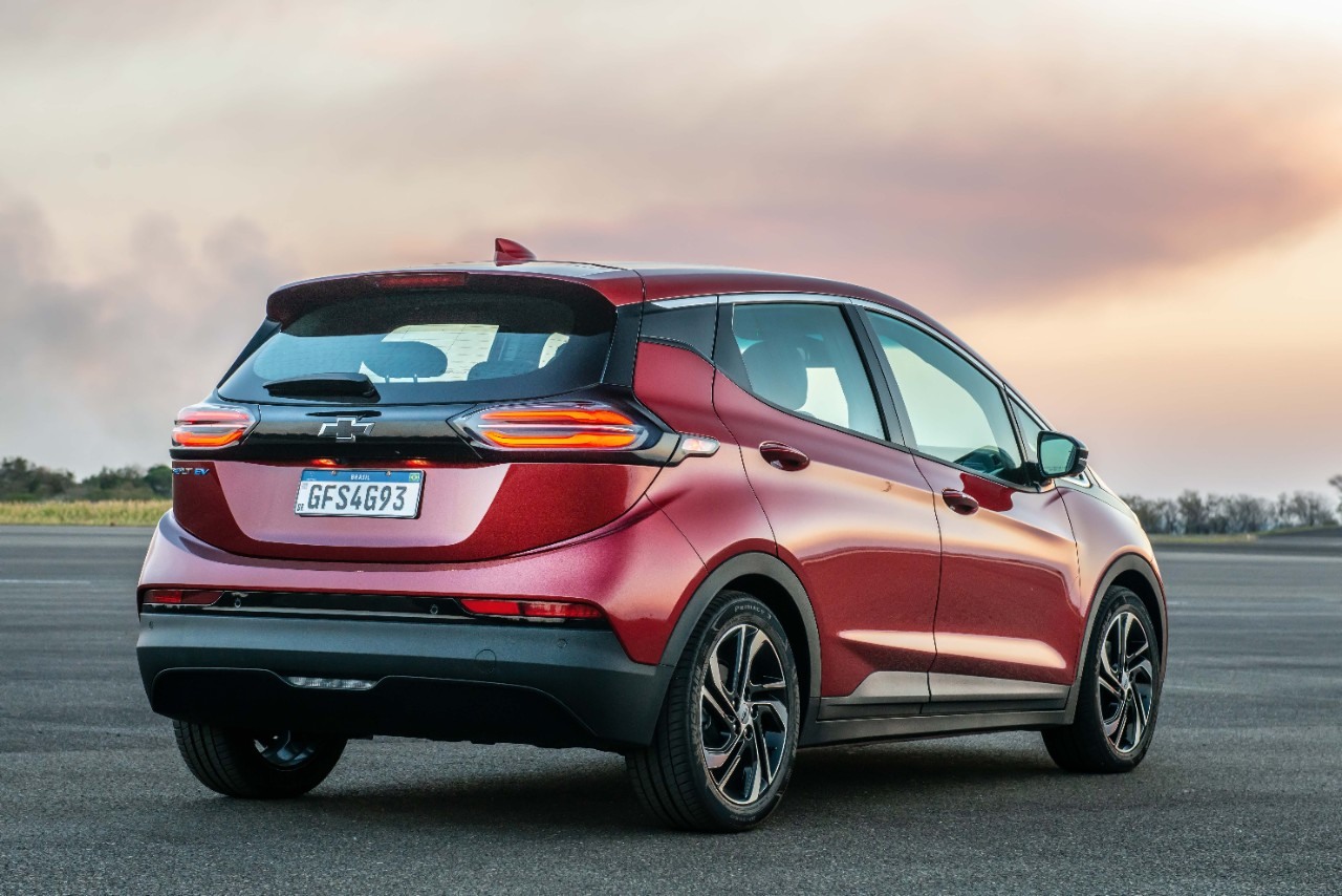 Chevrolet Bolt 2023. Foto: Divulgação