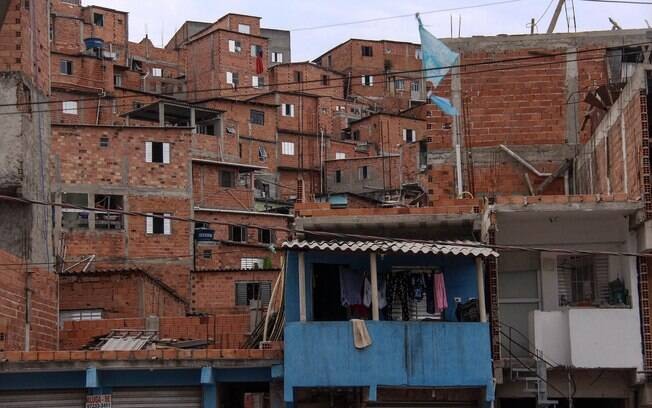 Favela de Paraisópolis, em São Paulo