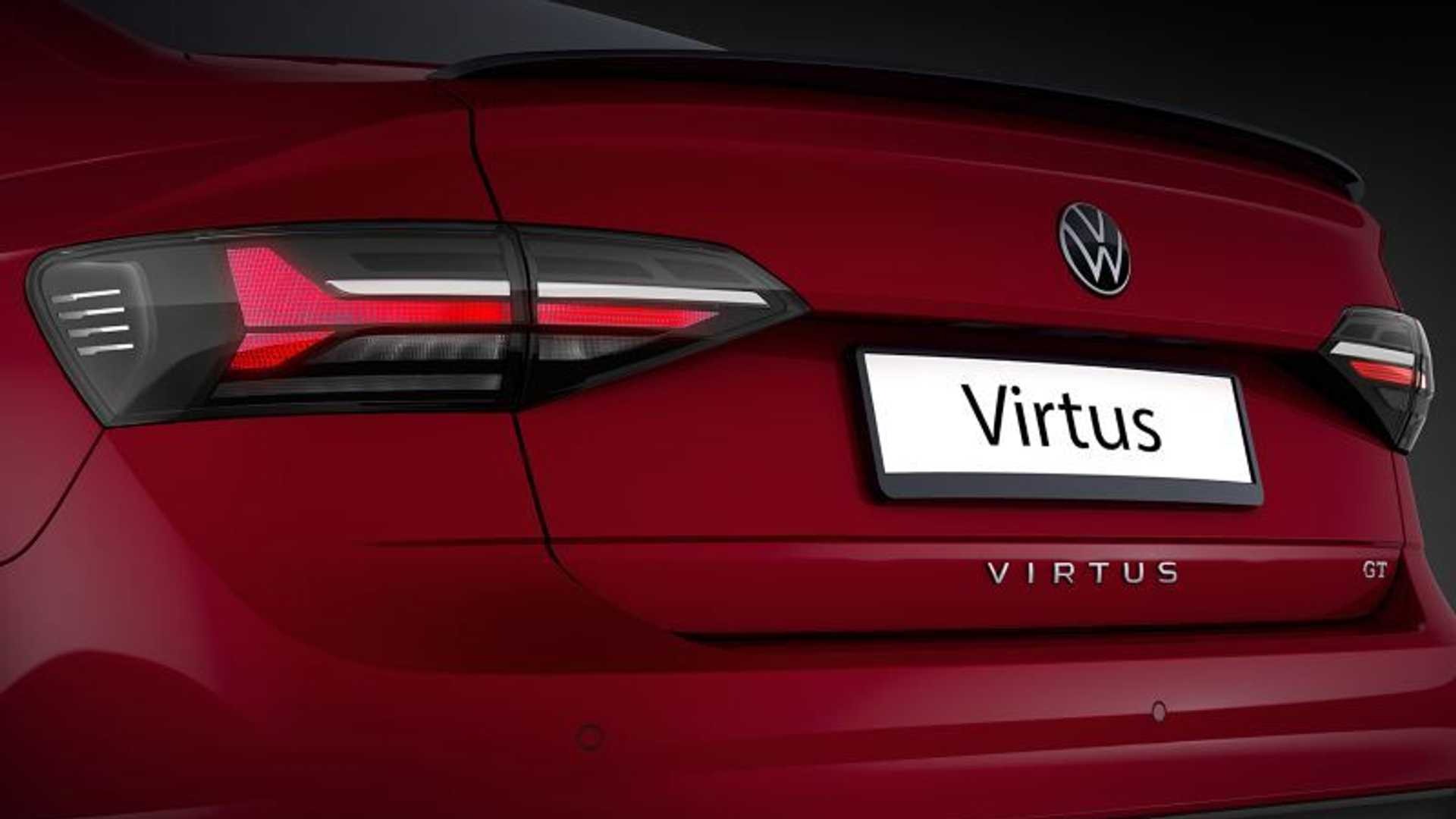 Novo VW Virtus, lançado na Índia. Foto: Divulgação