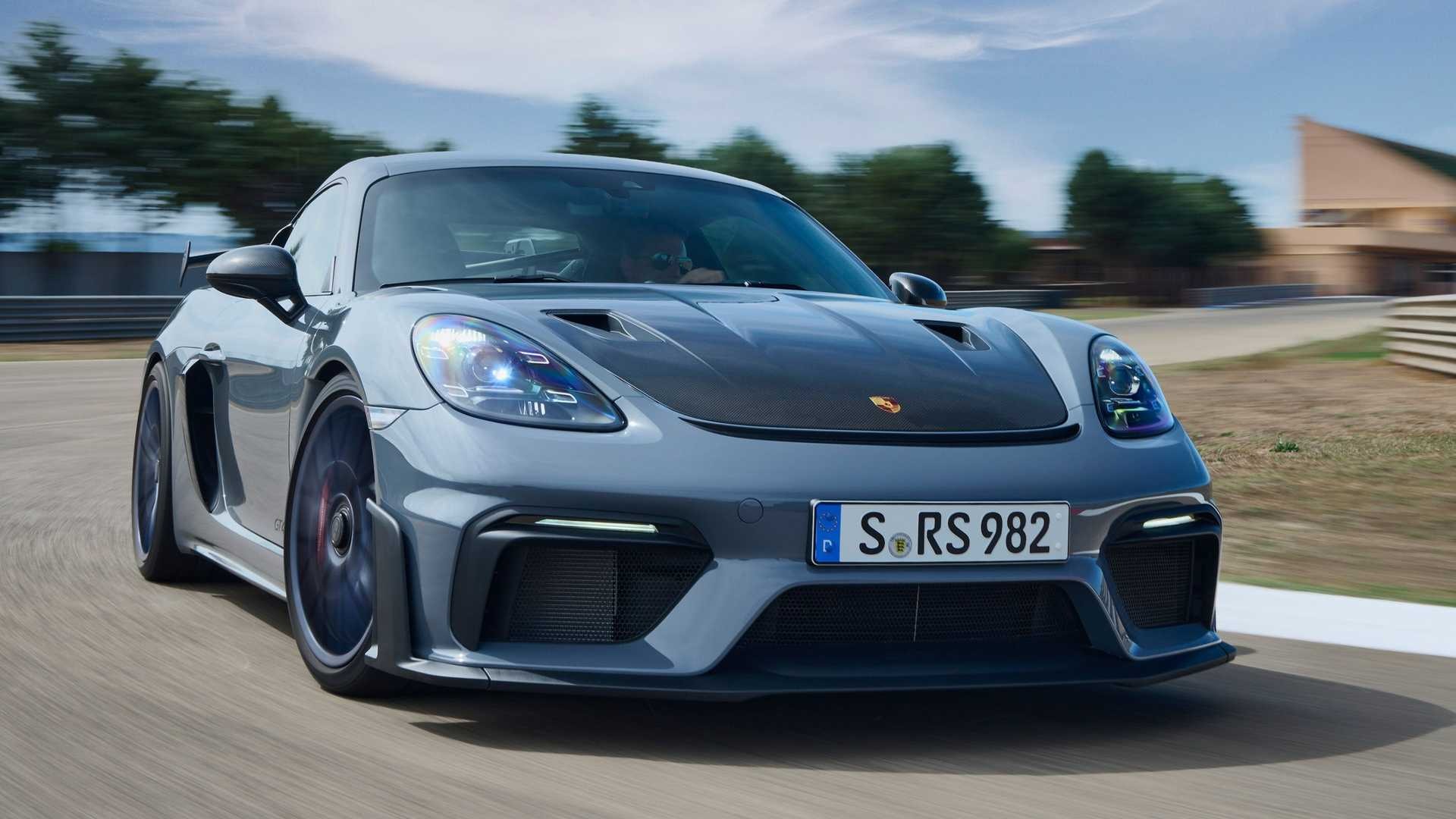 Porsche 718 Cayman GT4 RS. Foto: Divulgação