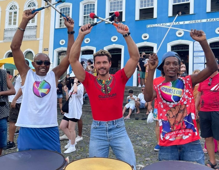 Franklin David em Salvador, na Bahia