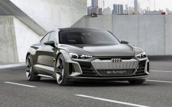 Audi e-Tron GT. Foto: Divulgação