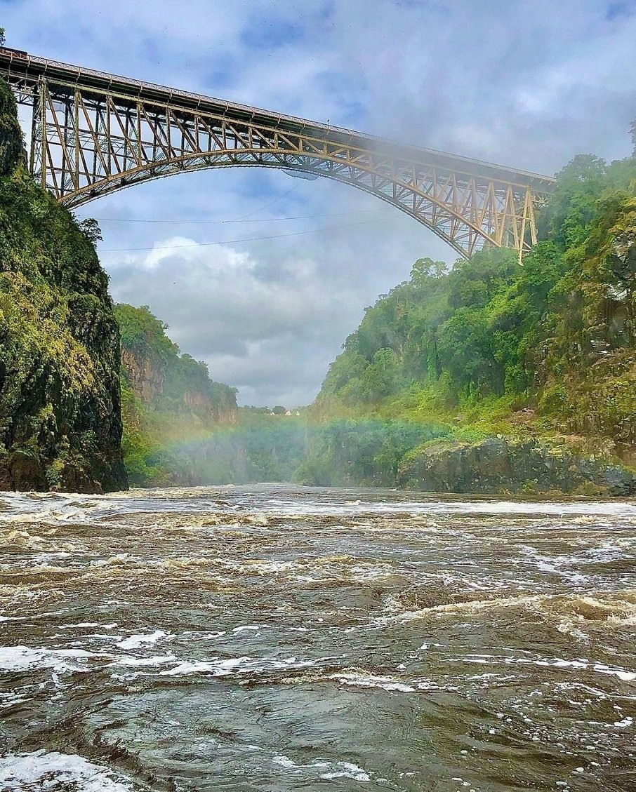 As Cataratas Vitória, na Zâmbia. Foto: Reprodução/Instagram 25.08.2023