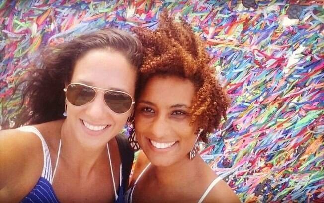 Mônica Tereza Benício e Marielle Franco