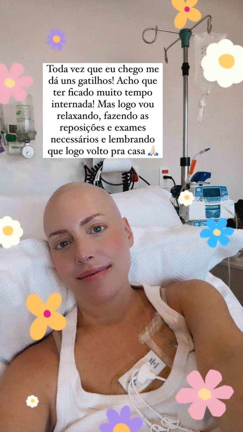 Story de Fabi Justus — Foto: Reprodução/Instagram