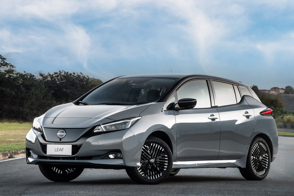 Nissan Leaf 2023. Foto: Divulgação