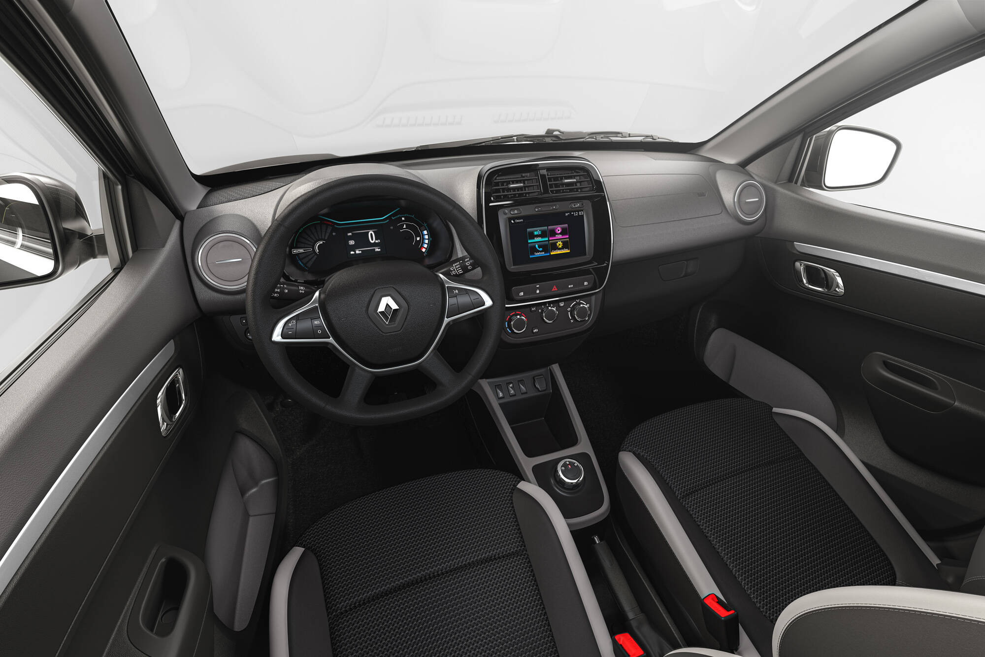 Renault Kwid E-Tech. Foto: Divulgação