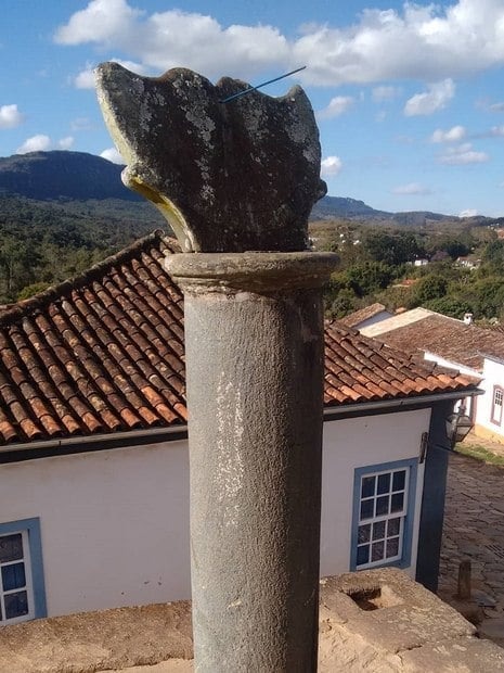 O relógio de sol de Tiradentes