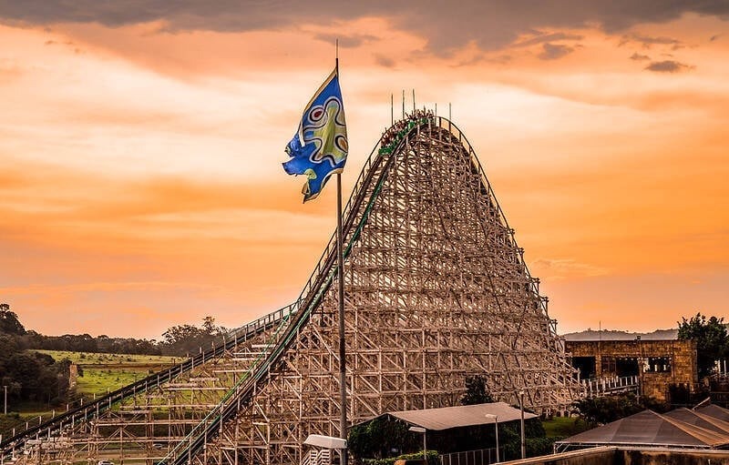 Com protocolo de segurança e sem acesso a algumas atrações, parque reabre neste fim de semana. Foto: Flickr/Armazém da Notícia