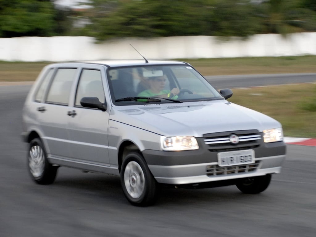 Fiat Uno Mille. Foto: Divulgação