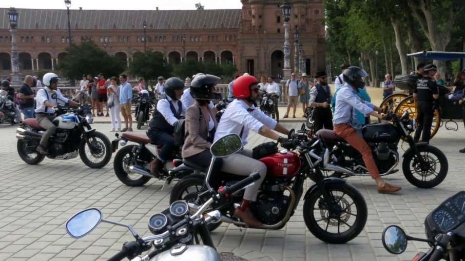 Passeio de moto pela Espanha. Foto: Carlos Patrício