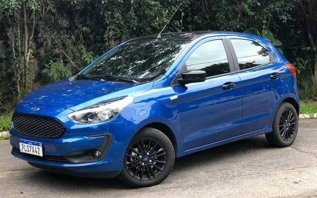 Ford Ka azul