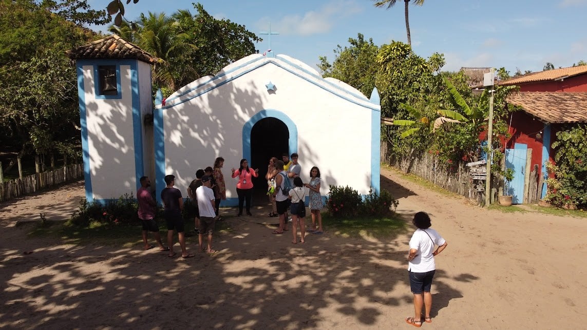 Igreja de Caraíva. Foto: Foto: Leonardo Barreto