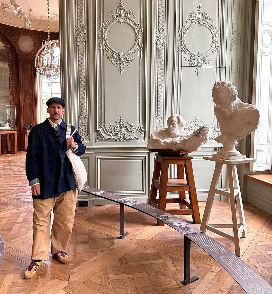 O influenciador Caio Braz em Paris. Foto: Reprodução/Instagram 01.08.2023