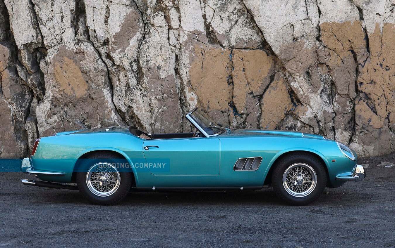 Ferrari 250 GT California Spider 1962. Foto: Reprodução - Gooding & Co