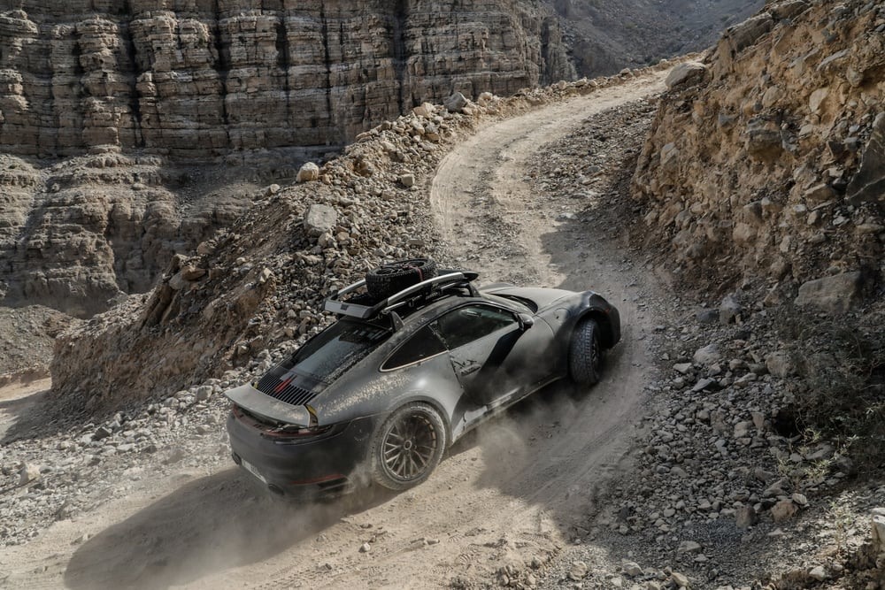 Porsche 911 Dakar. Foto: Divulgação