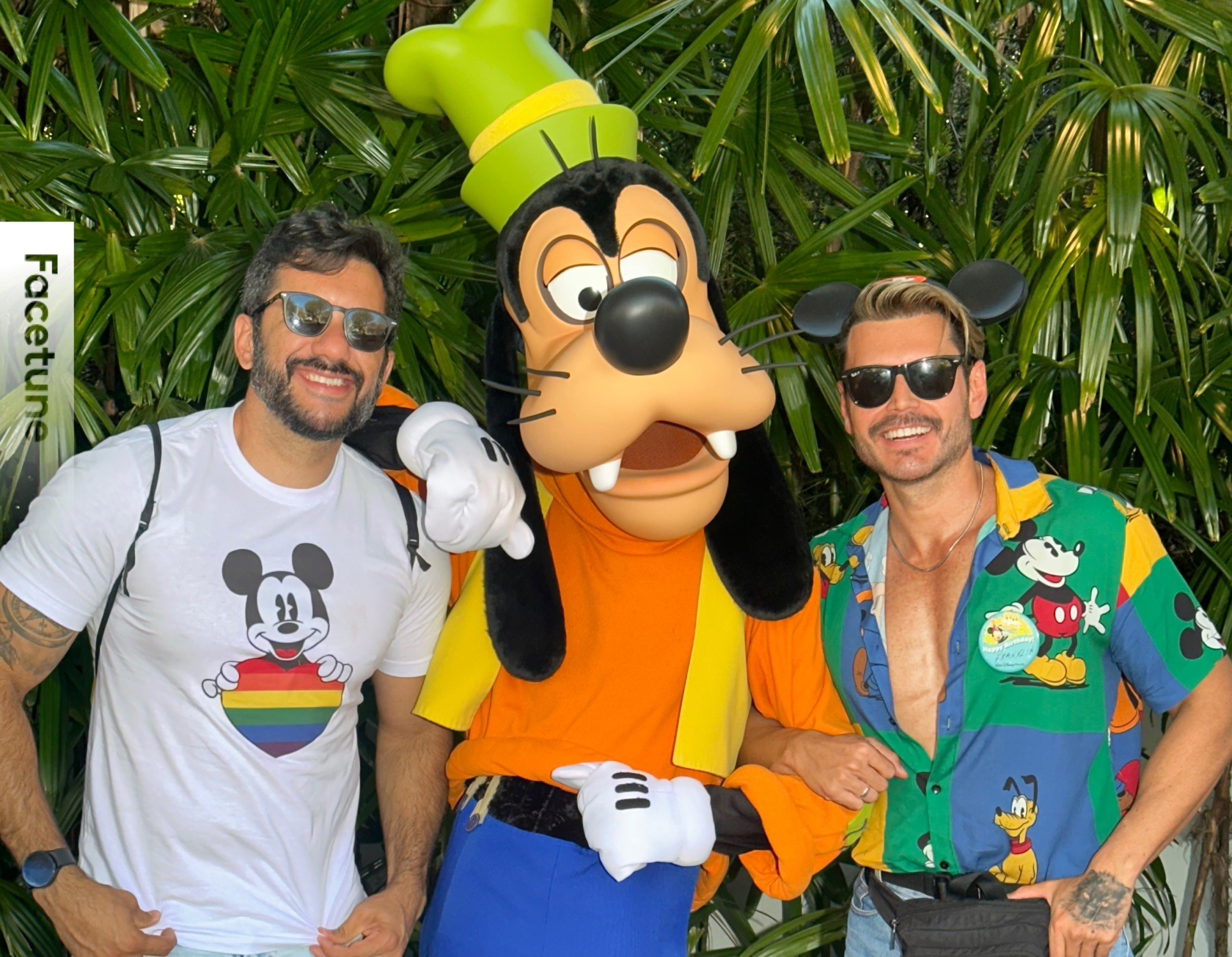 Franklin David e Vitor Vianna na Disney de Orlando