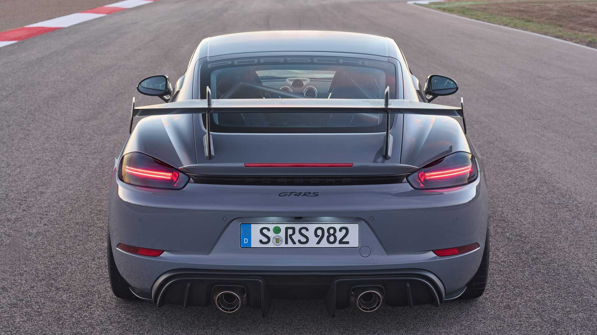 Porsche 718 Cayman GT4 RS. Foto: Divulgação