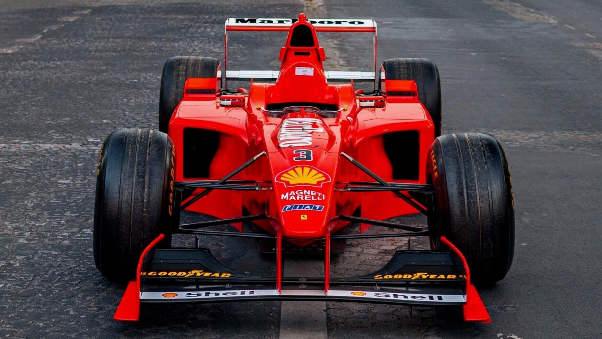 Ferrari F300 Chassi 187 Michael Schumacher. Foto: RM Sotheby's 