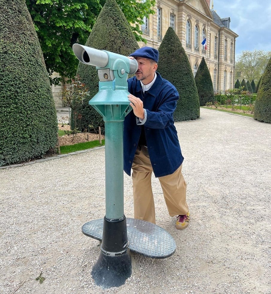 O influenciador Caio Braz em Paris. Foto: Reprodução/Instagram 01.08.2023