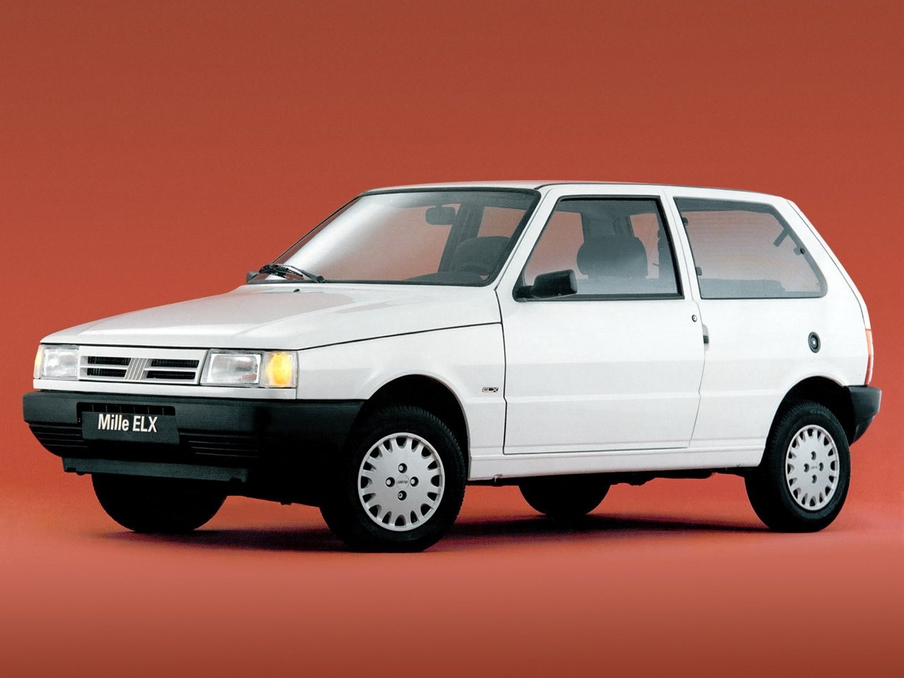 Fiat Uno Mille. Foto: Divulgação