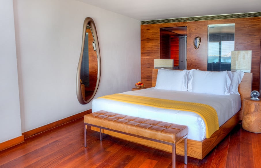 Quarto do Hotel Fasano Rio, em Ipanema. Foto: Divulgação