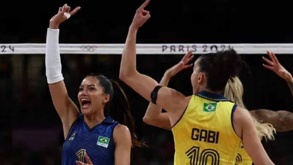 ESTADÃO CONTEÚDO Seleção feminina de vôlei arrasa República Dominicana e vai à semifinal