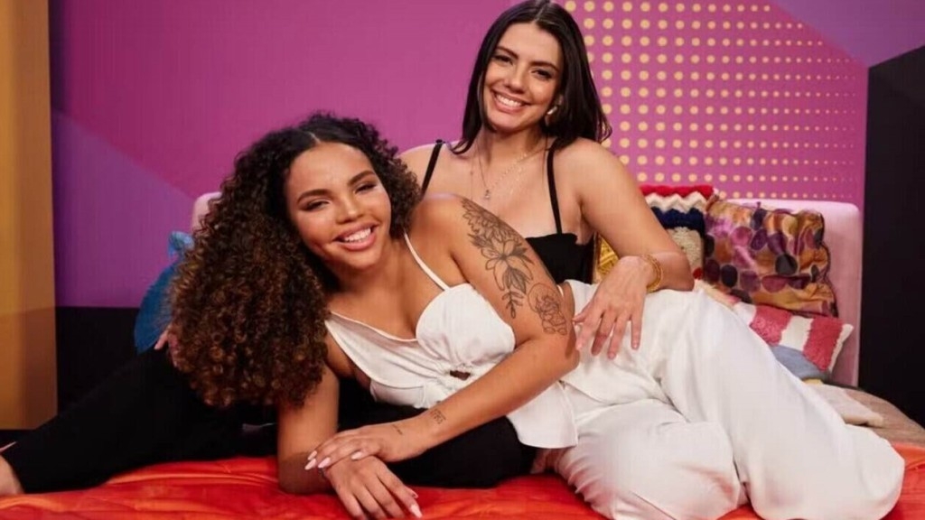 Fernanda e Pitel celebram estreia de programa: ‘Na Cama com Pitanda’