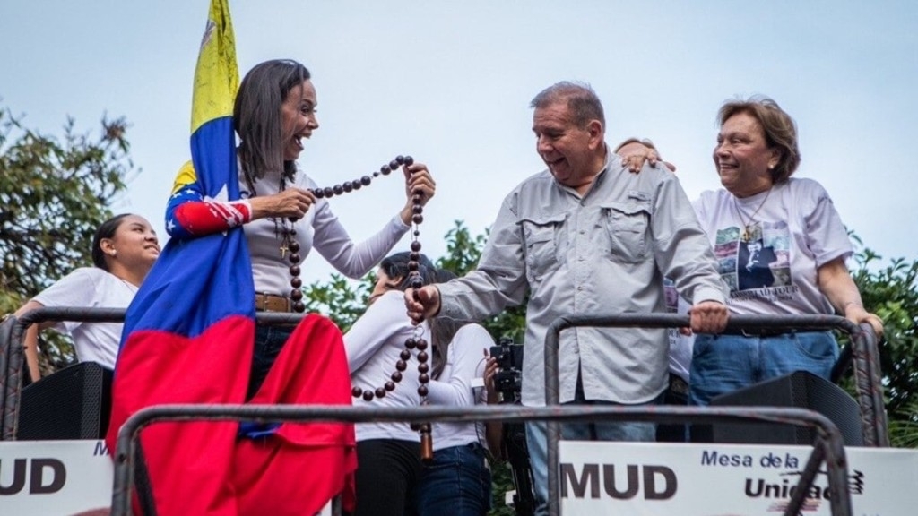 ESTADÃO CONTEÚDO Candidato de oposição faz apelo aos eleitores da Venezuela