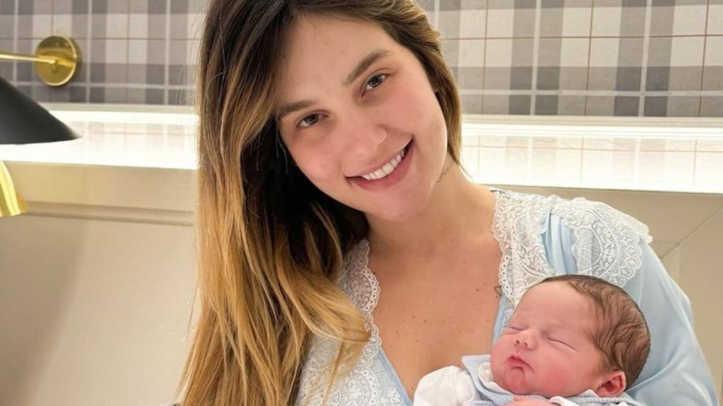 Virginia Fonseca exibe barriga 8 dias após dar à luz, já bem desinchada: ‘Quase lá’