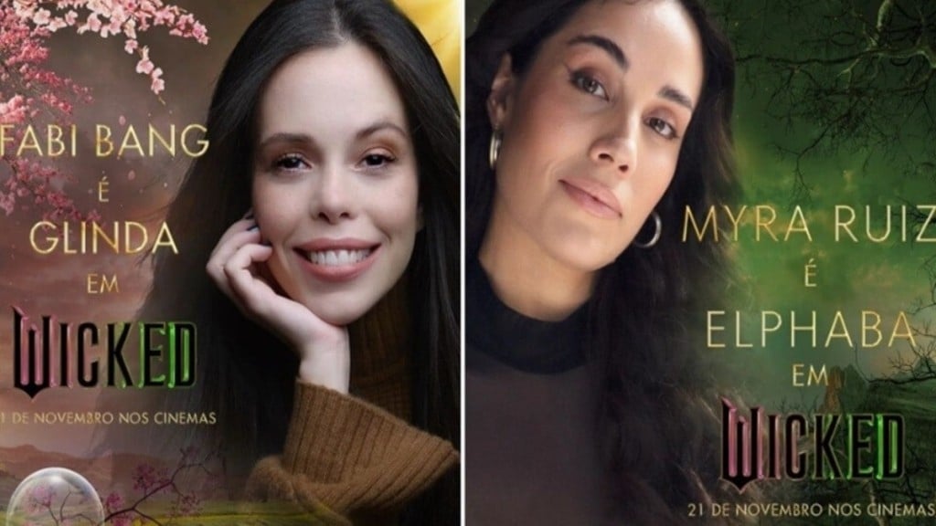 Anna Salles Wicked: estrelas da peça no Brasil vão dublar personagens na versão cinematográfica