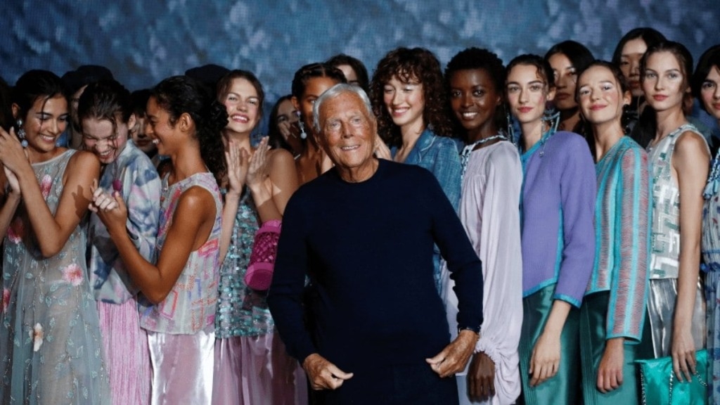 Beatriz Lima Leal Giorgio Armani anuncia desfile de primavera-verão 2025 em Nova York