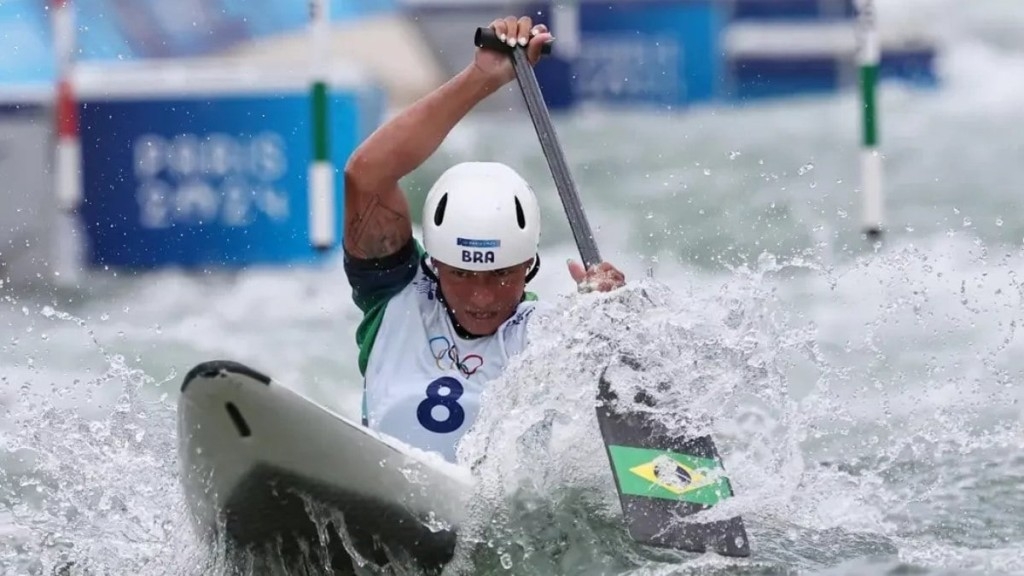 Agência Brasil Canoagem slalom: Ana Sátila encerra final do C1 na quinta posição