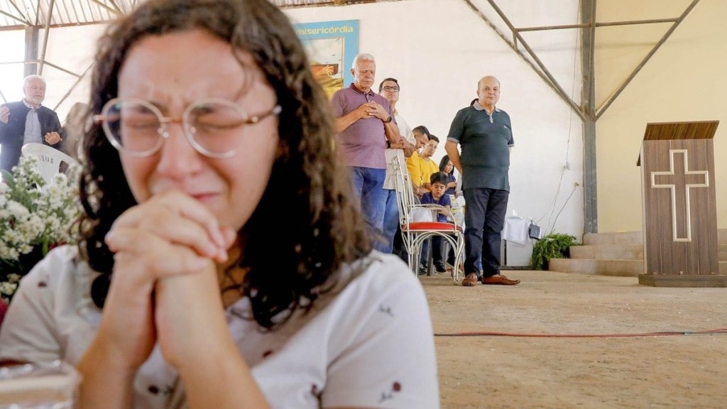 Agência BrasíliaMais de sete mil fiéis se reúnem em celebração religiosa em São