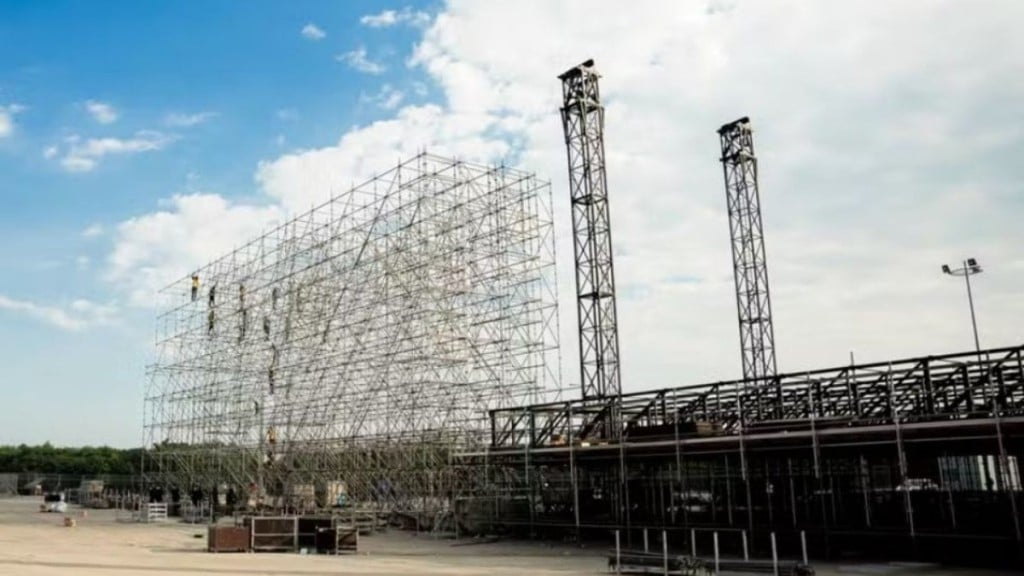 Redação GPS Obras na Cidade do Rock já começaram para receber o maior festival do Brasil