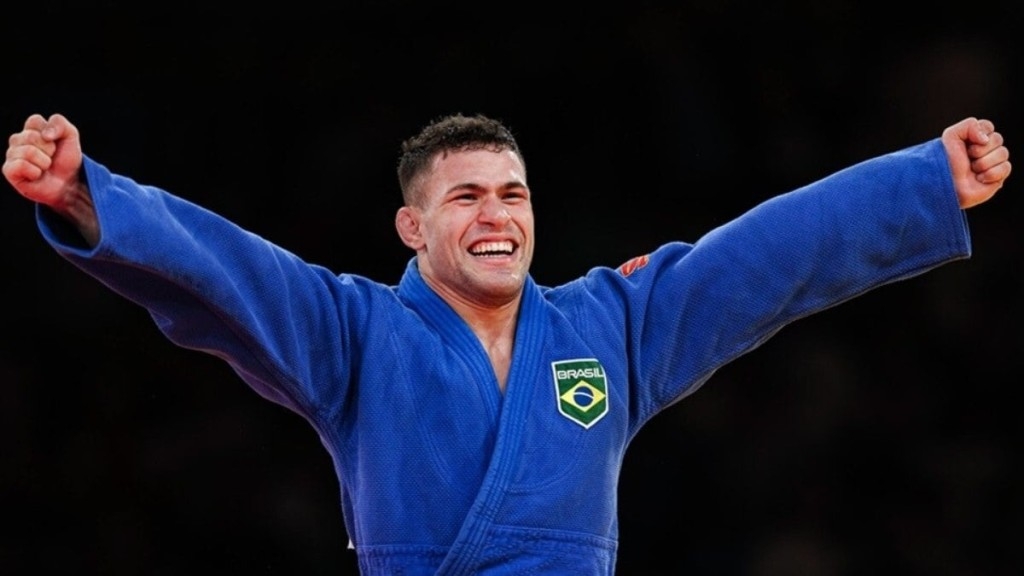 Redação GPS No judô, William Lima conquista a medalha de prata, a primeira do Brasil