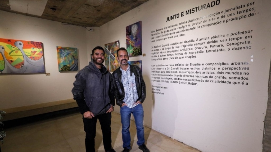 Redação GPS Leco Bezerra e Zé Dayrell se unem na exposição “Juntos e Misturados”