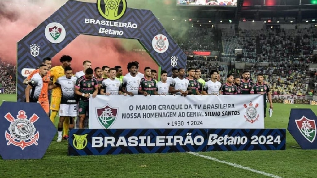 ESTADÃO CONTEÚDO Corinthians e Fluminense empatam no “Clássico Silvio Santos”