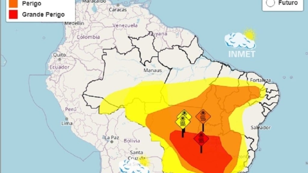 Redação GPS Alerta vermelho para a seca no Distrito Federal nesta segunda (2)