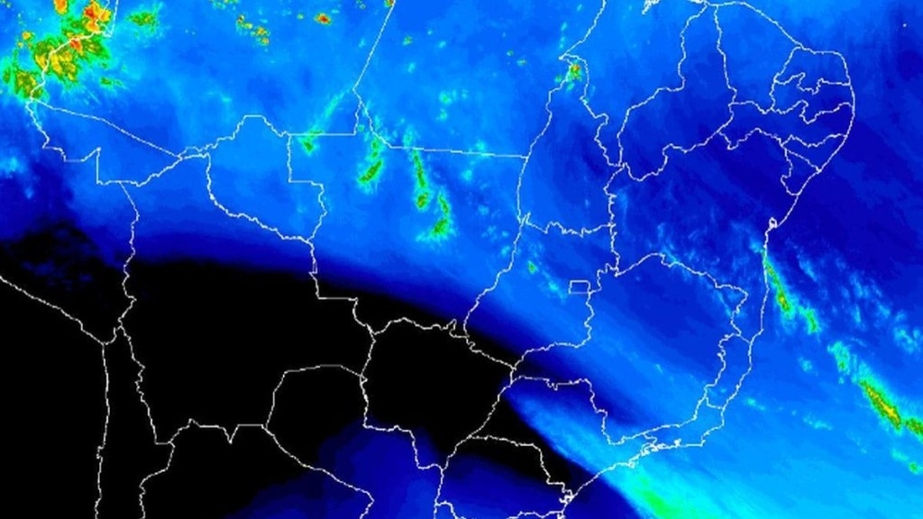 Reprodução Inmet Previsão do tempo para quinta-feira