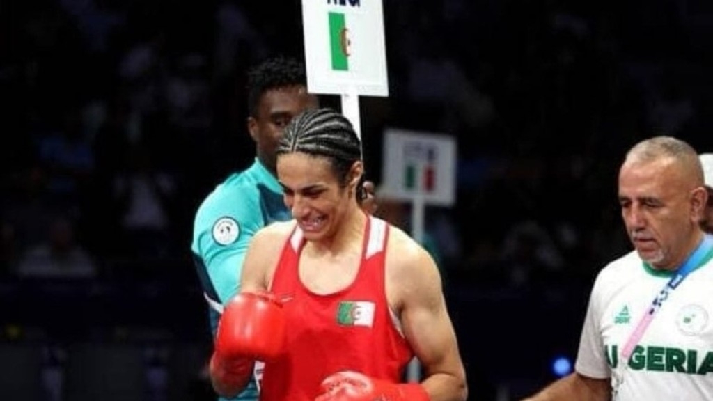 Redação GPS Boxeadora argelina conquista 1ª medalha em Paris e defende mulheres contra ataques