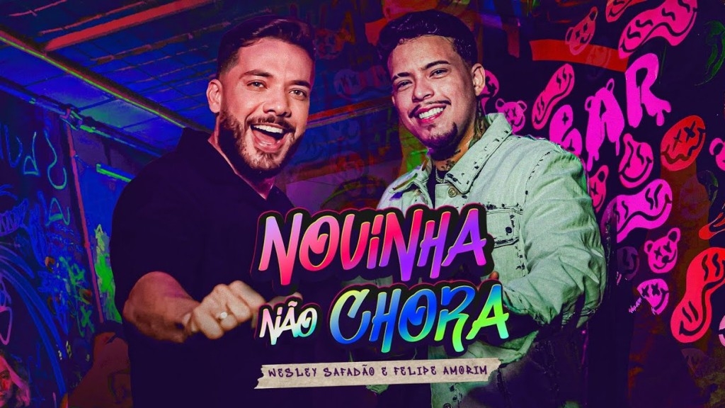 Wesley Safadão e Felipe Amorim gravam ‘Novinha não chora’: ‘Já é sucesso’