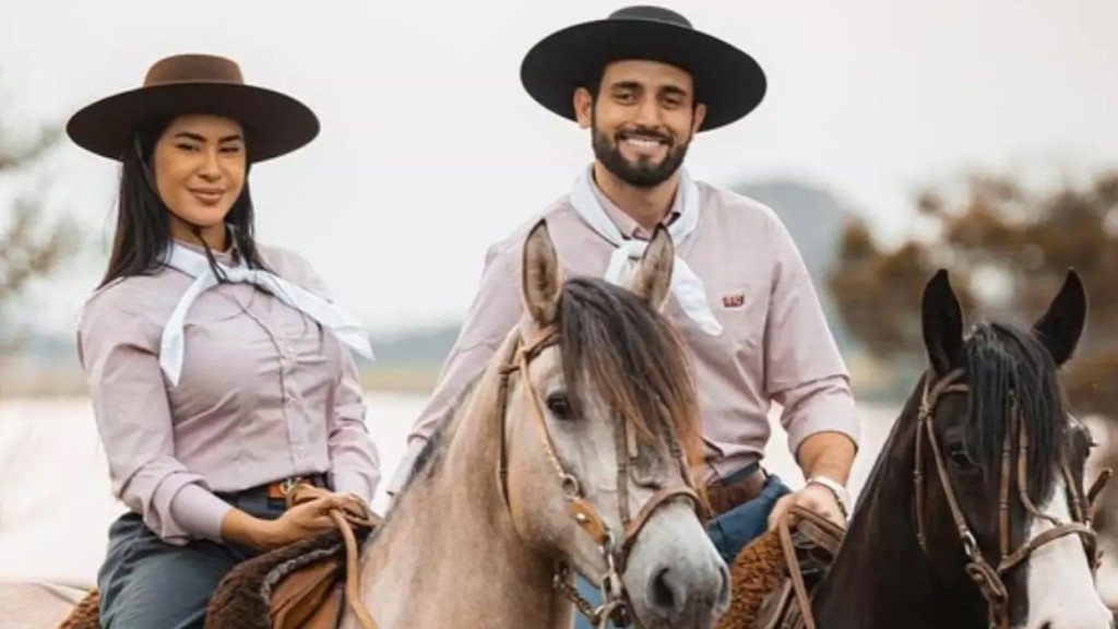 Matteus Amaral e Isabelle Nogueira trocam declarações durante visita ao RS: ‘Ogulho ‘