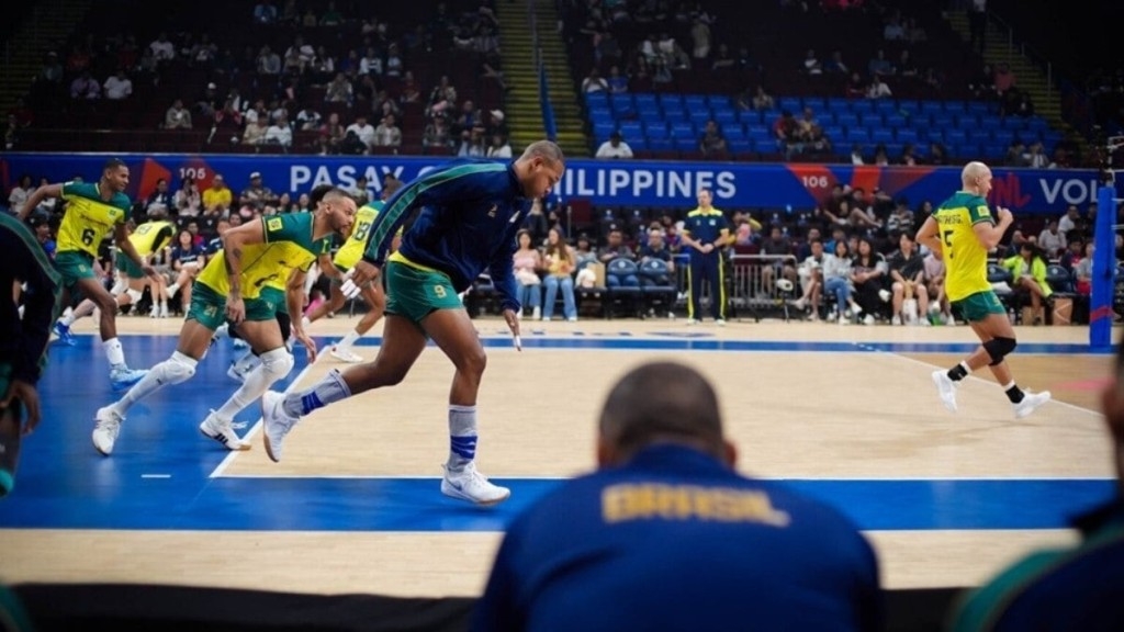 ESTADÃO CONTEÚDO Seleção masculina de vôlei se garante na fase final da Liga das Nações fora de quadra