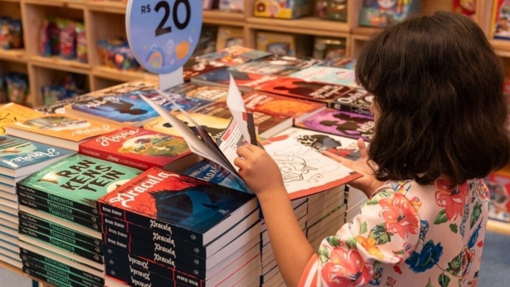 Pedro Reis Brasília Shopping recebe Feira do Livro com ampla seleção para todas as idades