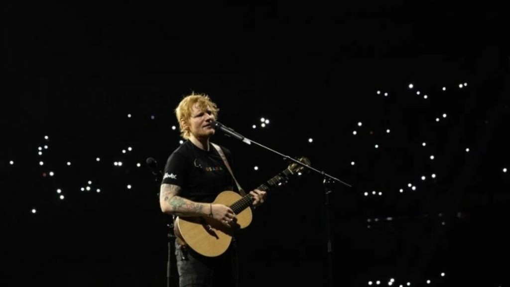 ESTADÃO CONTEÚDO Ed Sheeran e Jão se apresentam no segundo dia do Rock in Rio Lisboa