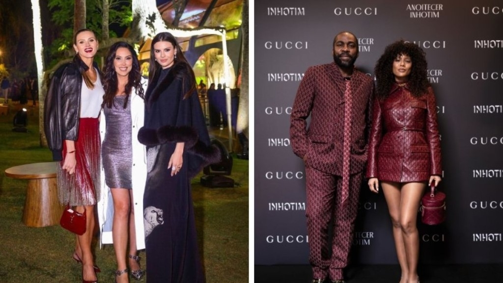 Redação GPS Anoitecer Inhotim: Gucci veste personalidades em terceira edição do evento