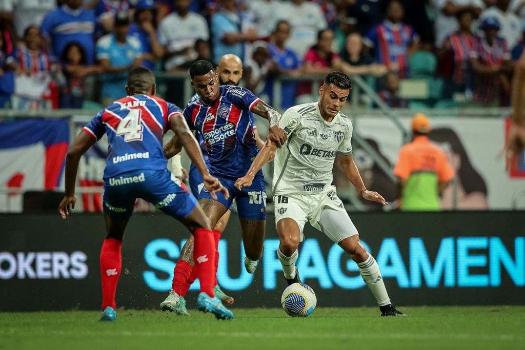  Gol de Bruno Henrique garante vitória rubro-negra na Arena Fonte Nova | Foto: Marcelo