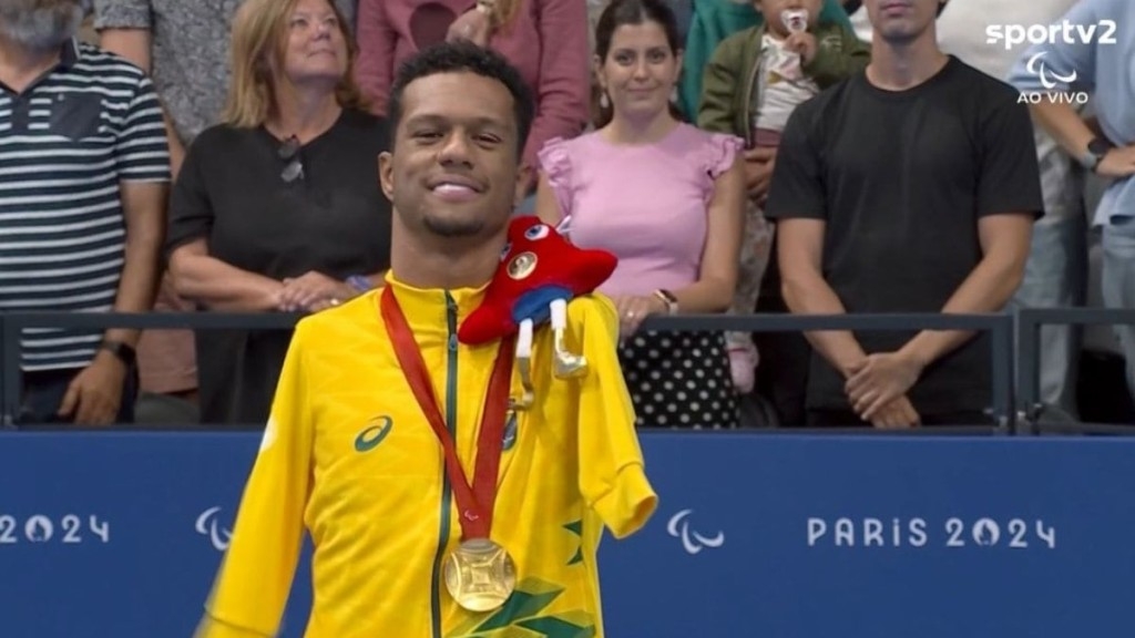 Henrique Neri Gabriel Araújo conquista o primeiro ouro brasileiro nas Paralimpíadas